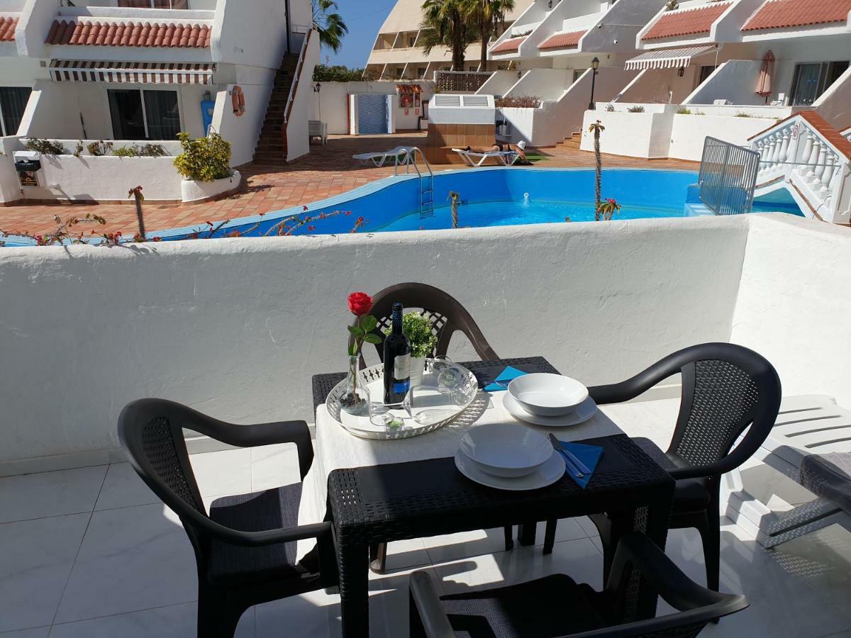 Casa Las Flores With Heated Pool, Only 490 Meters To The Beach, Balcony, Wifi Arona  Exterior photo