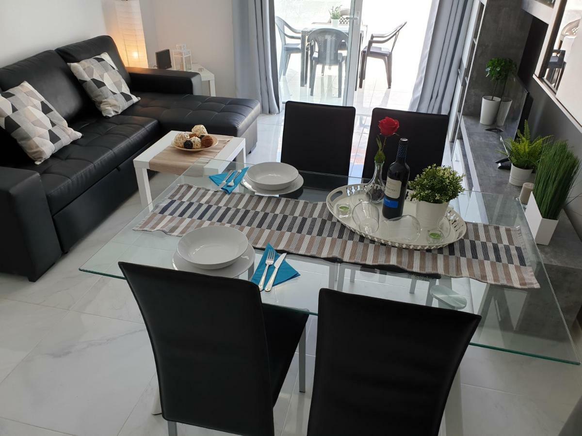 Casa Las Flores With Heated Pool, Only 490 Meters To The Beach, Balcony, Wifi Arona  Exterior photo