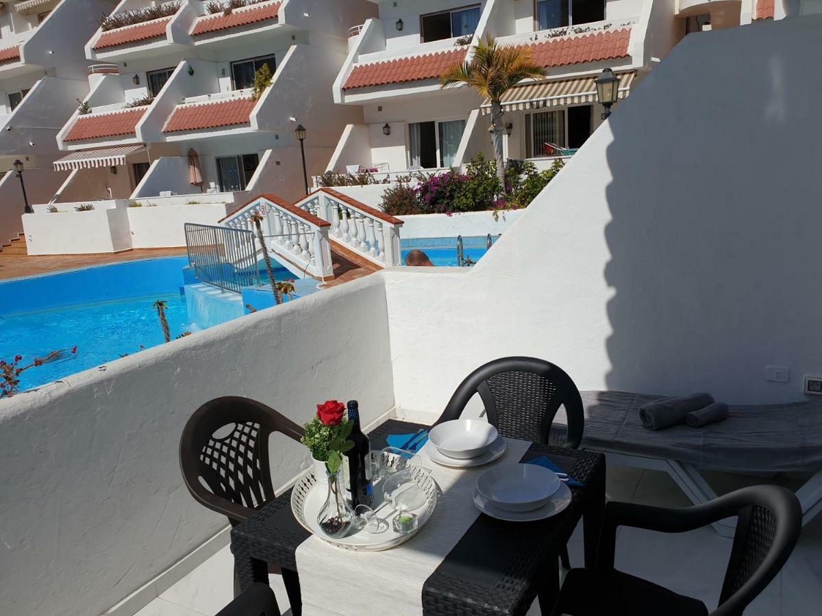 Casa Las Flores With Heated Pool, Only 490 Meters To The Beach, Balcony, Wifi Arona  Exterior photo